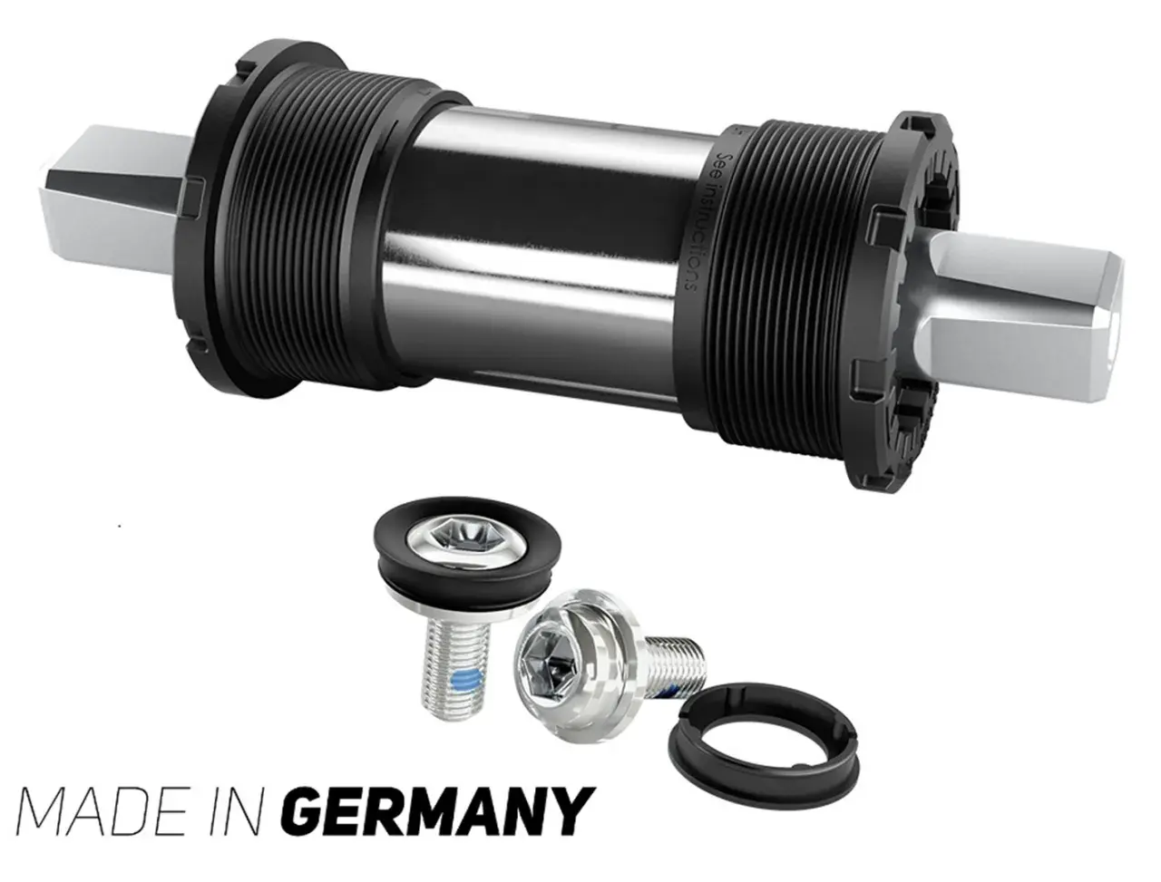 Nowy suport w rowerze, wykonany w Niemczech. Precyzyjny mechanizm zapewniający płynną jazdę.