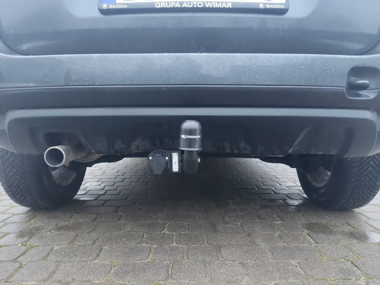 Hak do Dacia Duster, gotowy do podróży.