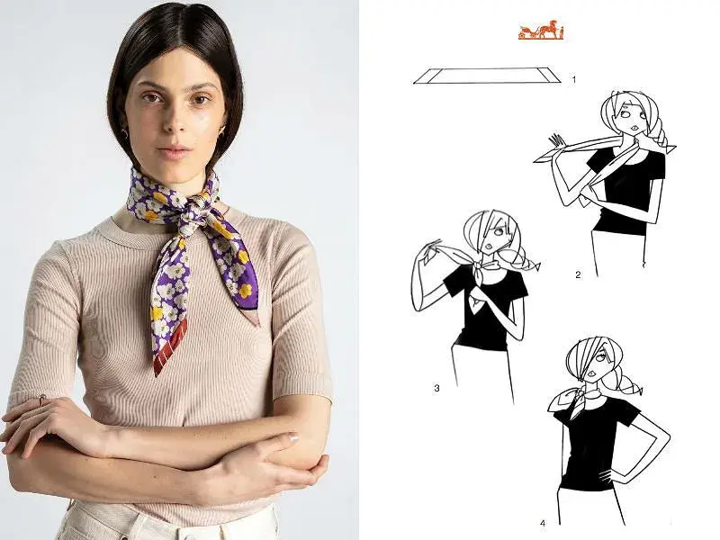 Jak modnie zawiązać apaszkę: 7 stylowych sposobów + porady