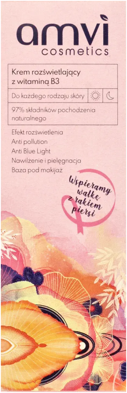 Amvi krem rozświetlający – skład, działanie, opinie i efekty stosowania