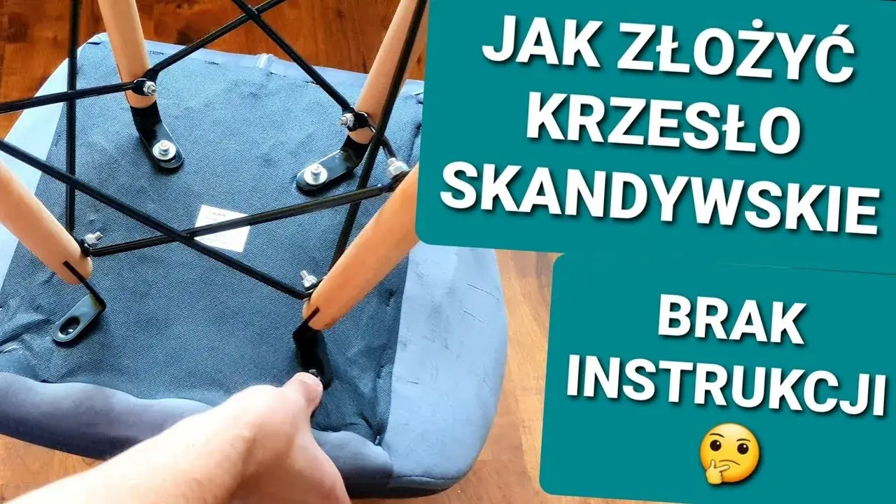 Jak łatwo złożyć krzesło skandynawskie – uniknij typowych błędów