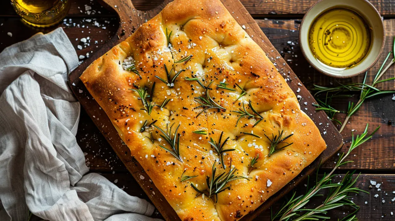 Oryginalna włoska focaccia: Przepis na tradycyjną włoską focaccię