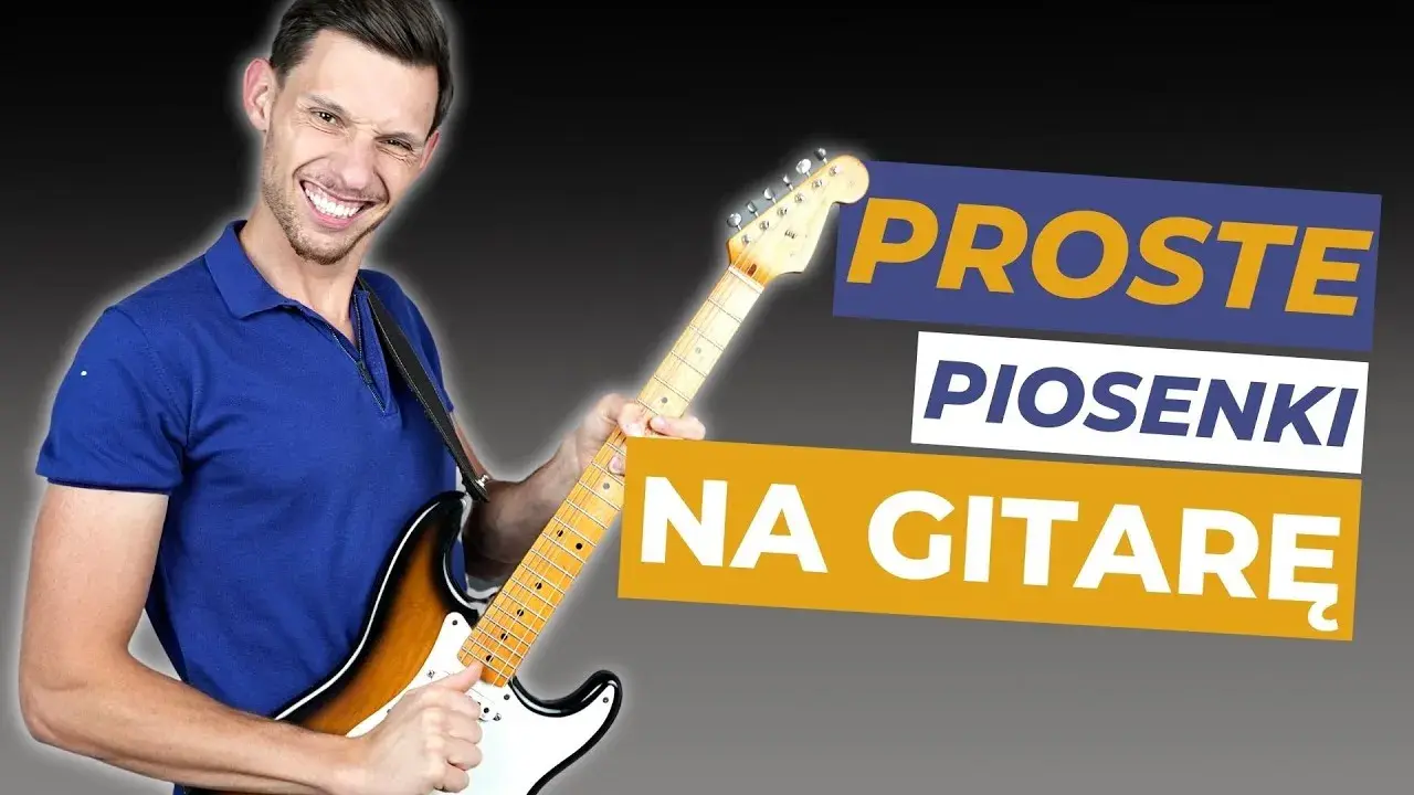 Łatwe chwyty gitarowe piosenek, które każdy początkujący zagra