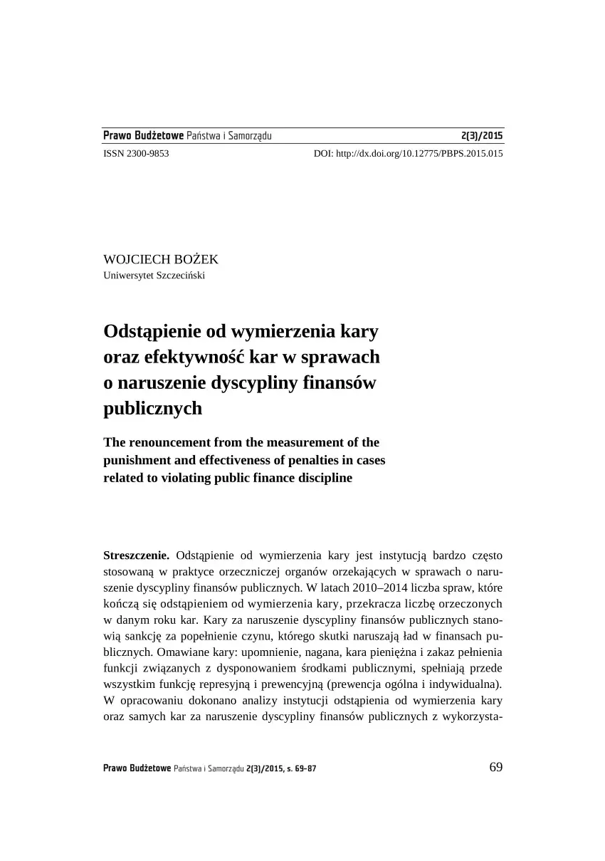 Czy odstąpienie od kary oznacza skazanie? Zaskakująca prawda o karze