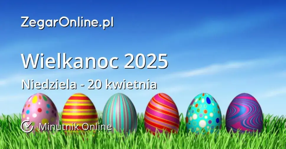 Ile zostało do wielkanocy? Sprawdź, ile dni do świąt!