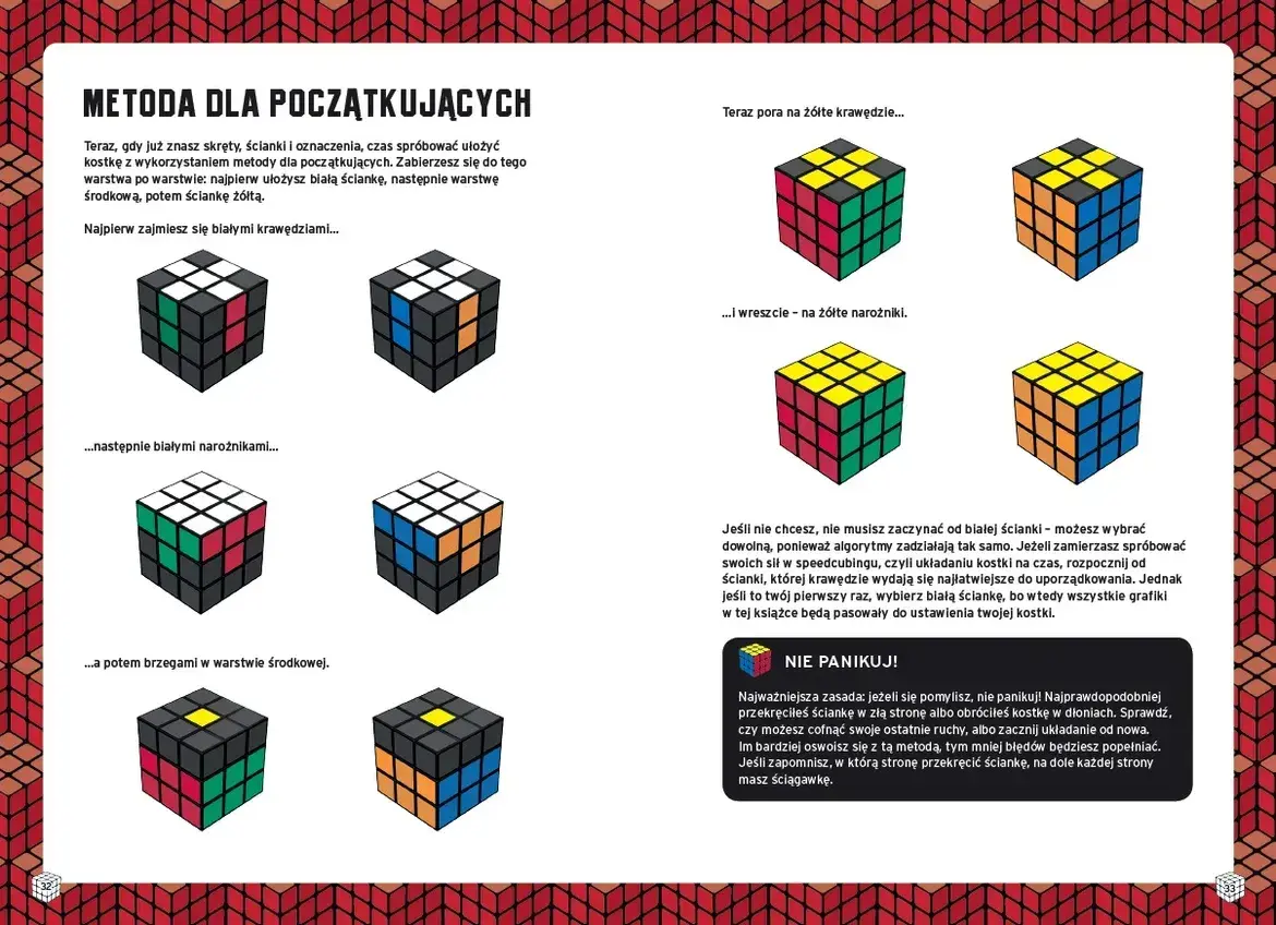 Instrukcja jak ułożyć kostkę rubika – proste kroki, które działają