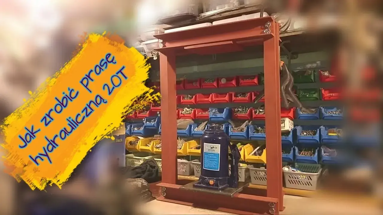Jak zrobić prasę hydrauliczną z lewarka – prosta metoda krok po kroku