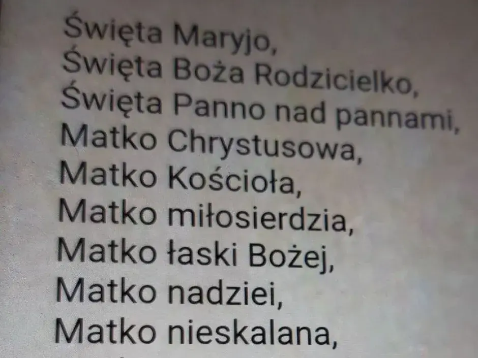 Poznaj ile wezwań ma litania loretańska oraz znaczenie każdego z nich