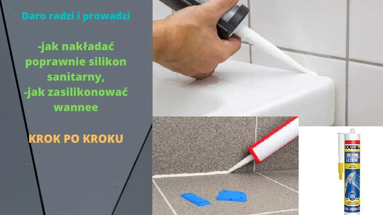 Jak położyć silikon w łazience? Perfekcyjna fuga krok po kroku