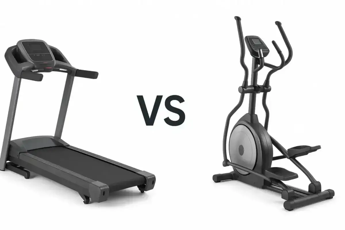 Laufband vs. Crosstrainer: Welches Gerät ist besser für dein Training? Hier siehst du beide Geräte im direkten Vergleich.