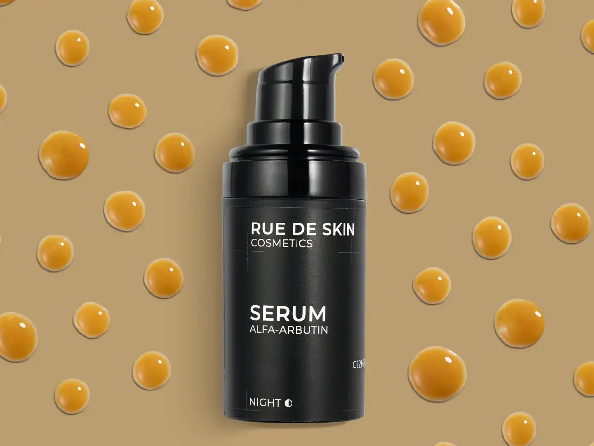 Serum z alfa-arbutyną w kroplach. Skóra rozświetlona i nawilżona dzięki mocy arbutyny.