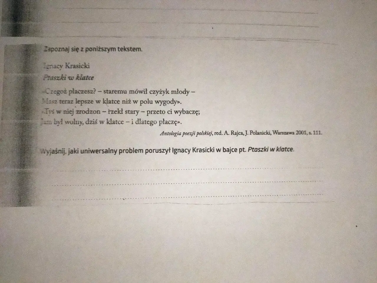 Bajki Ignacego Krasickiego: Dlaczego wciąż są aktualne?