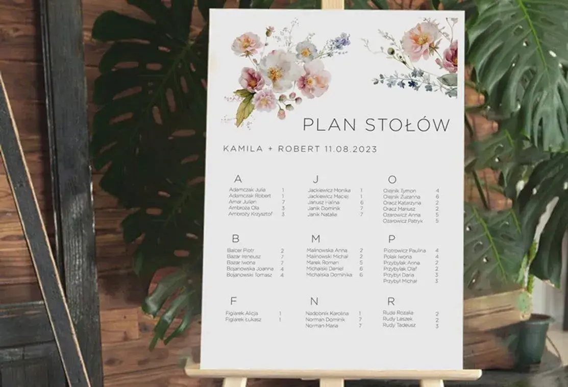 Jak usadzić gości na weselu? Plan idealny dla każdego!
