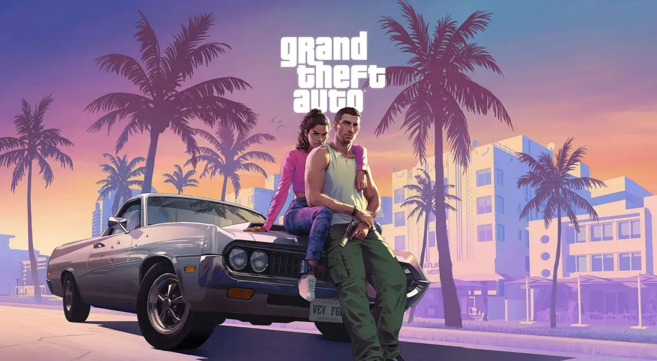 Para dowódców z GTA 6, w klimacie Miami, czeka na premierę. Zastanawiasz się, ile będzie kosztować GTA 6?