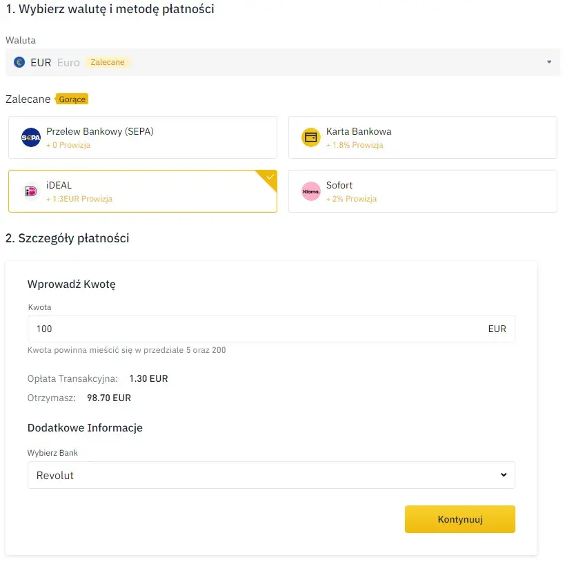 Jak przelać krypto z Revolut na Binance bez ryzyka utraty środków
