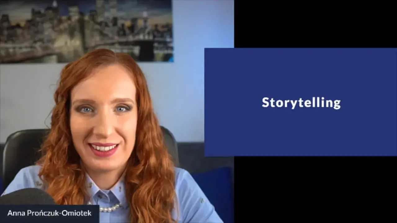 Anna Prończuk-Omiotek opowiada o storytellingu, kluczowym elemencie, jak zrobić webinar angażujący.