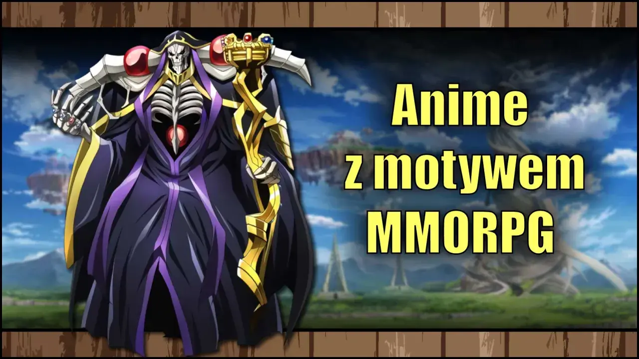 Ainz Ooal Gown, władca z anime, zaprasza do świata gry anime online z motywem MMORPG.