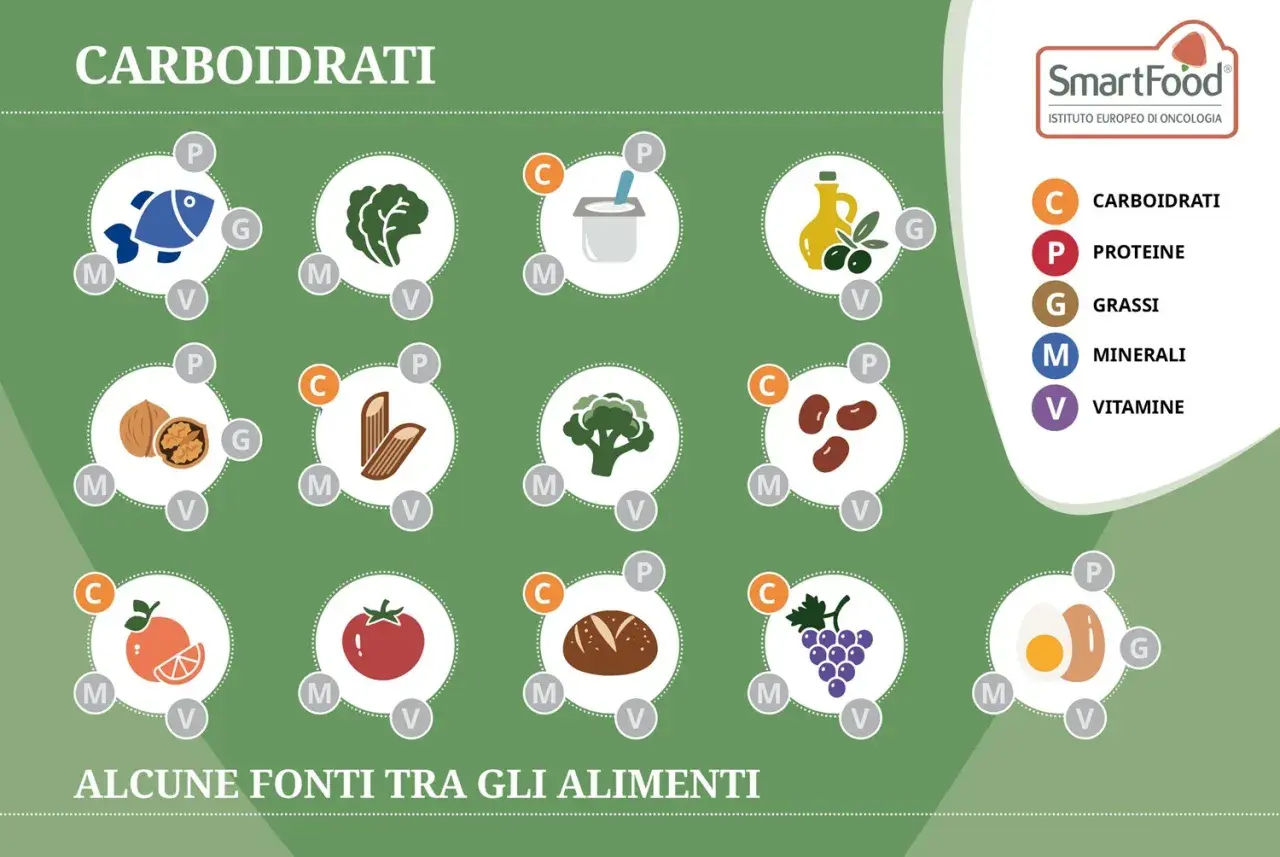 Pesce, noci, pasta integrale, broccoli, fagioli, pane integrale: alcuni cibi con tante proteine e pochi carboidrati, ideali per una dieta equilibrata.