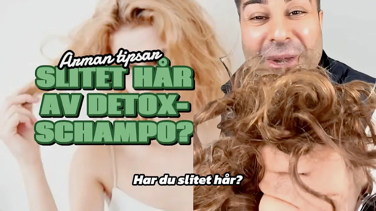 Anman tipsar: Slitet hår av detox-schampo? Har du slitna hår?