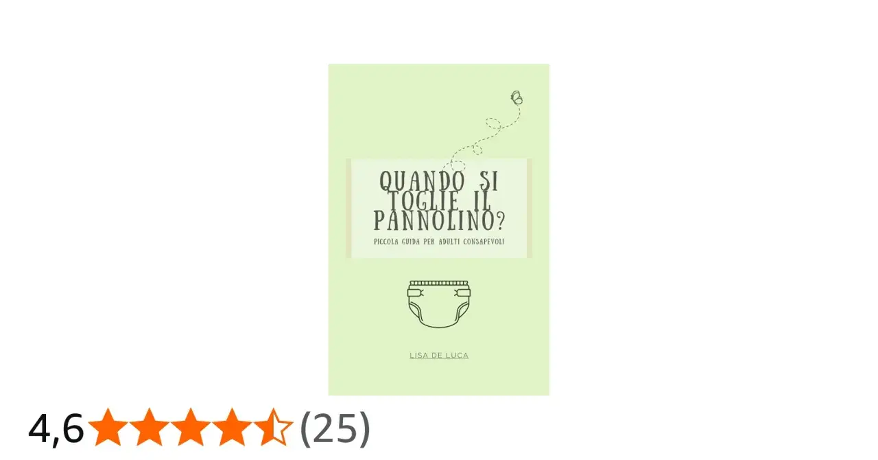 Copertina libro "Quando si toglie il pannolino?", guida per adulti.