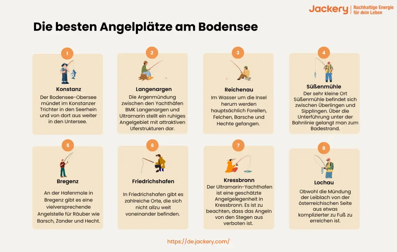 Angeln am Bodensee: Hecht-Paradies bei Bregenz. Auch in Reichenau und Konstanz locken gute Fanggründe.