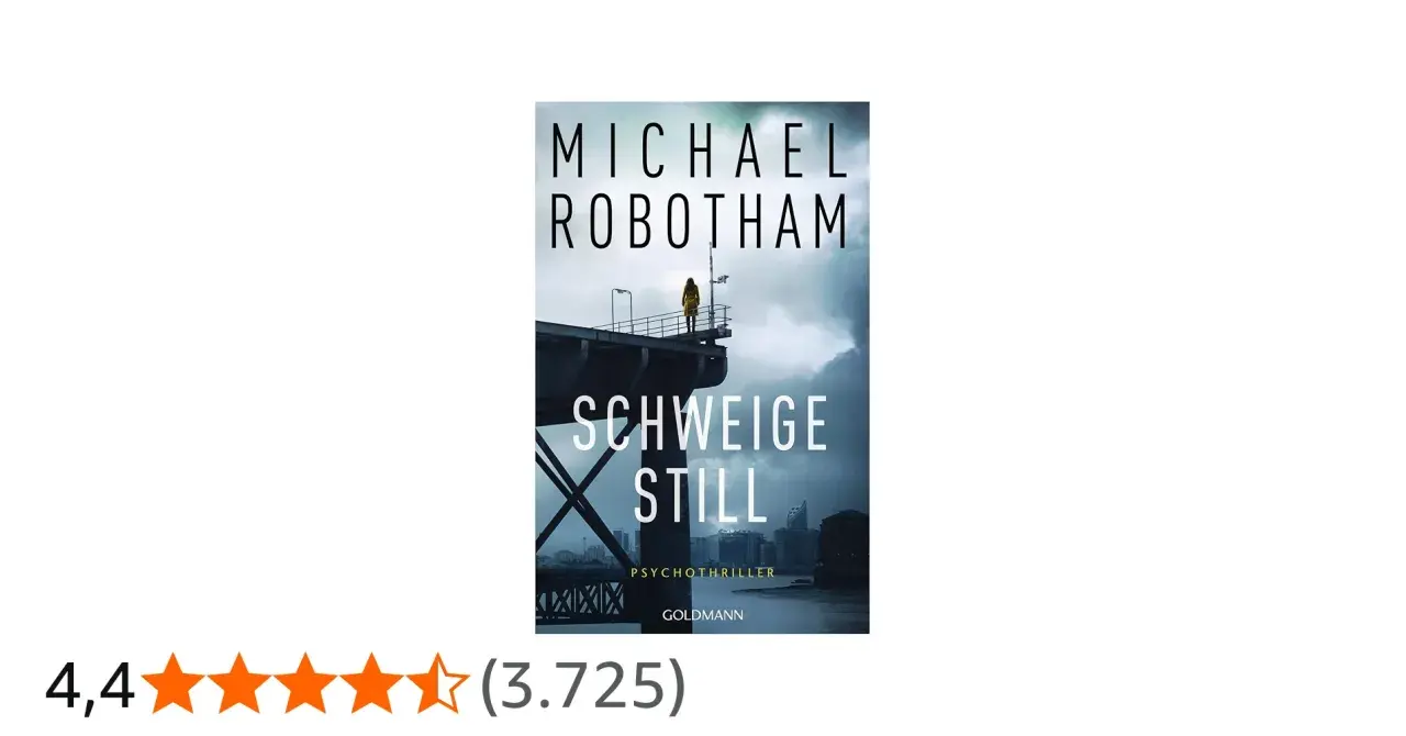 Michael Robotham: "Schweig still" ist ein Psychothriller. Die Reihenfolge der Bücher von Michael Robotham ist hier nicht ersichtlich.