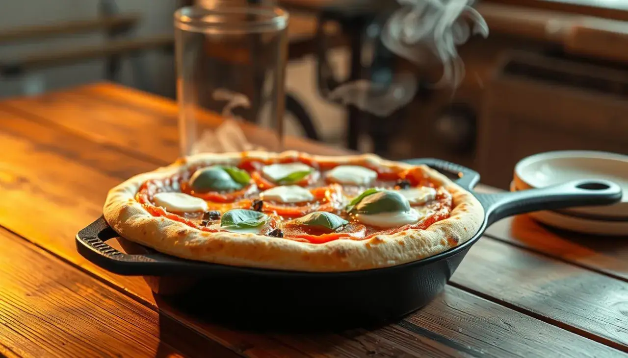 Jak odgrzać pizzę na patelni, by była chrupiąca i smaczna