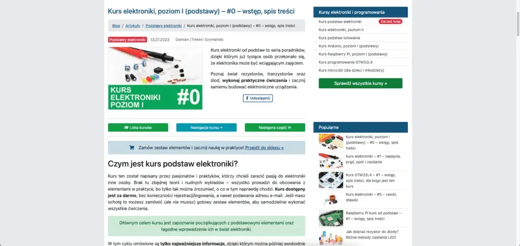 Podstawy elektroniki: Co warto wiedzieć na początek nauki?
