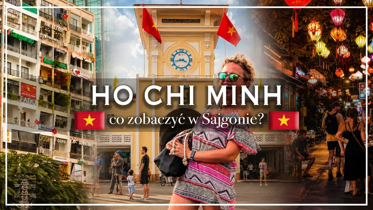 Ho Chi Minh Miasto, znane też jako Sajgon, tętni życiem. Zobaczysz tu kolorowe latarnie, gwarne ulice i charakterystyczną architekturę.