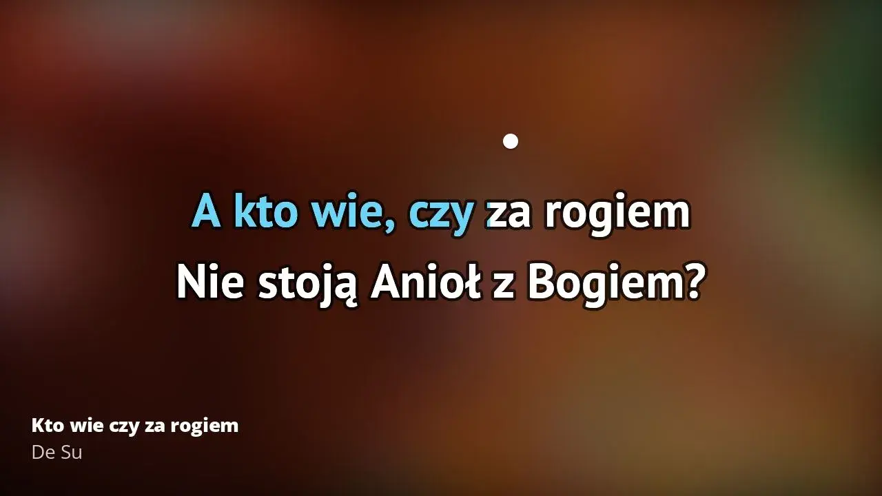 Najlepsze podkłady muzyczne do Kto wie czy za rogiem do pobrania