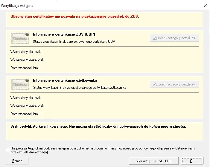 Jak pobrać certyfikat OOP do Płatnika i uniknąć problemów z instalacją