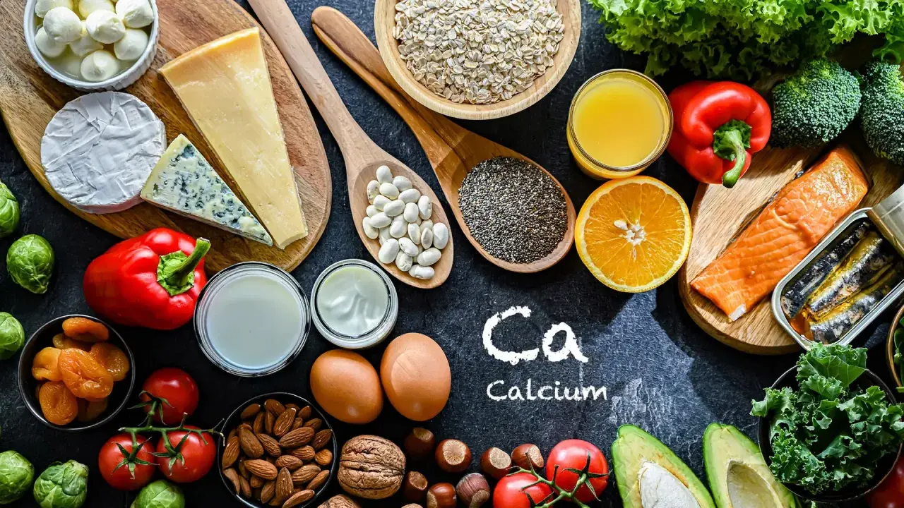 Kalziumreiche Lebensmittel wie Käse, Milch, Sardinen und Nüsse. Achten Sie auf diese, um Calciummangel Symptome vorzubeugen.