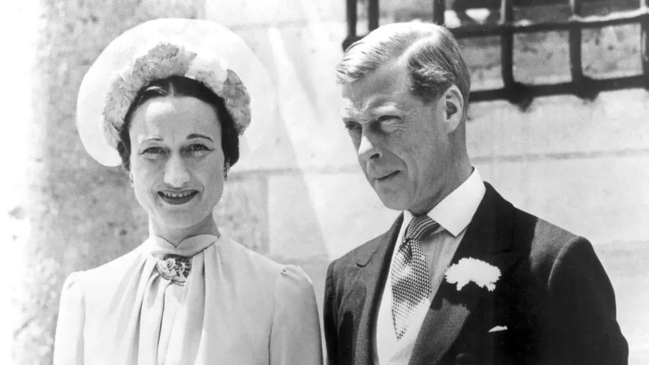 Eduard VIII. und Wallis Simpson, die er über seine Geschwister stellte.