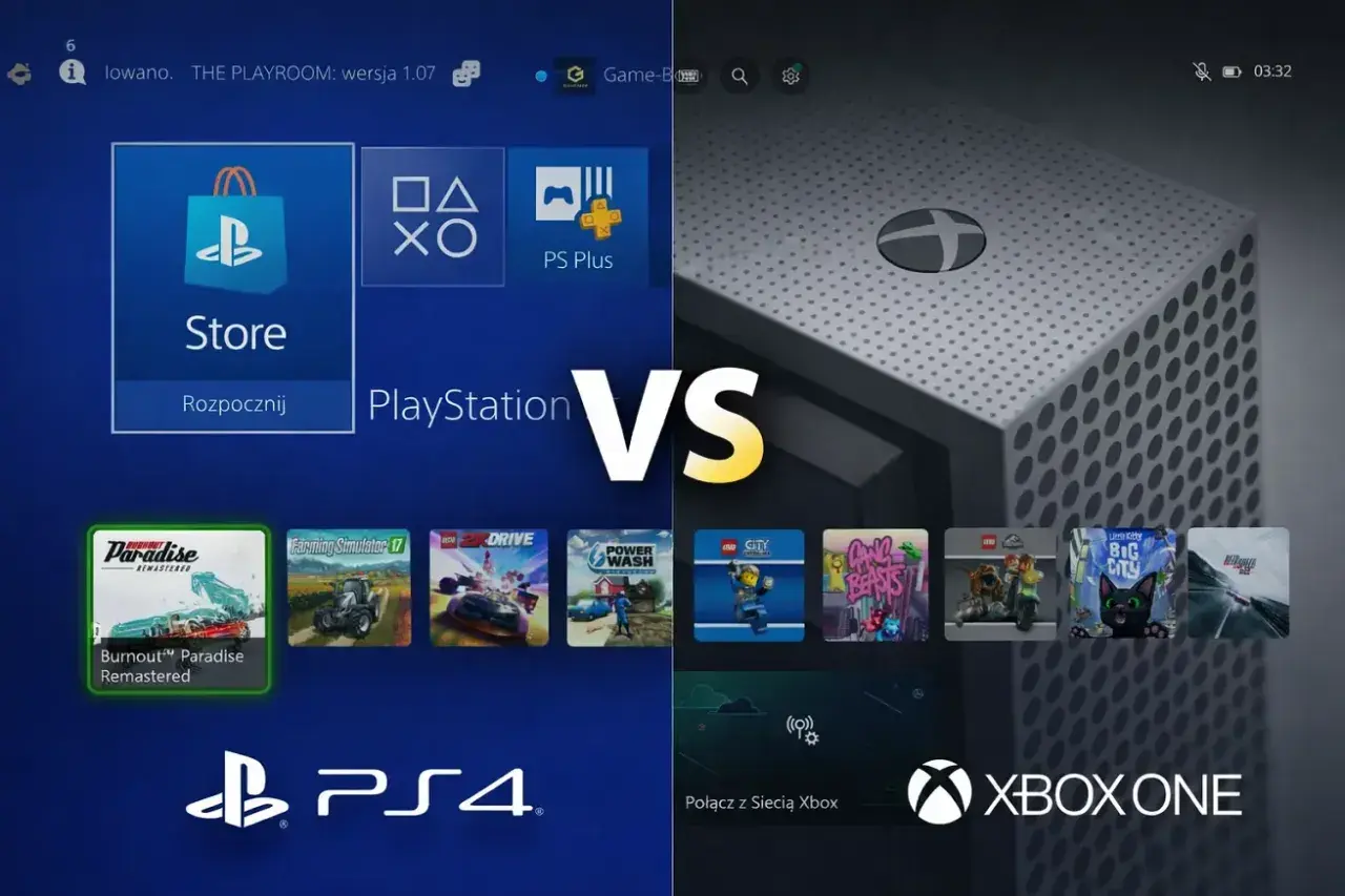 Porównanie interfejsów PlayStation 4 i Xbox One. Która konsola jest lepsza? Wybór między Xbox czy PlayStation to dylemat wielu graczy.