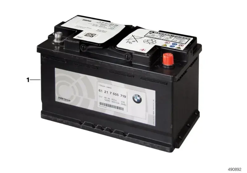 Akumulator do BMW F10 520d: AGM, parametry i obowiązkowa rejestracja