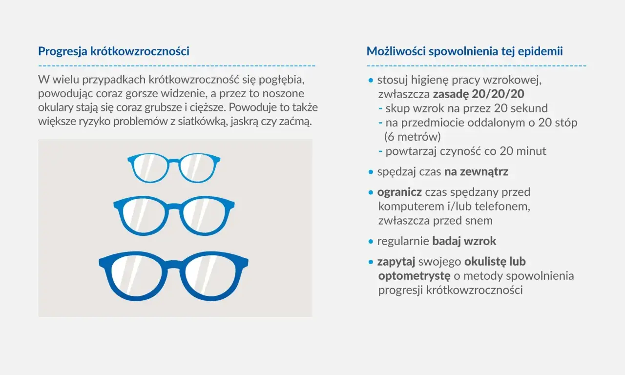 Krótkowzroczność: Wady, zalety i jak żyć z miopią?