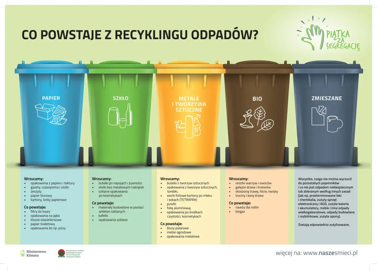 Gdzie wyrzucać śmieci? Segreguj bez błędów pełny poradnik