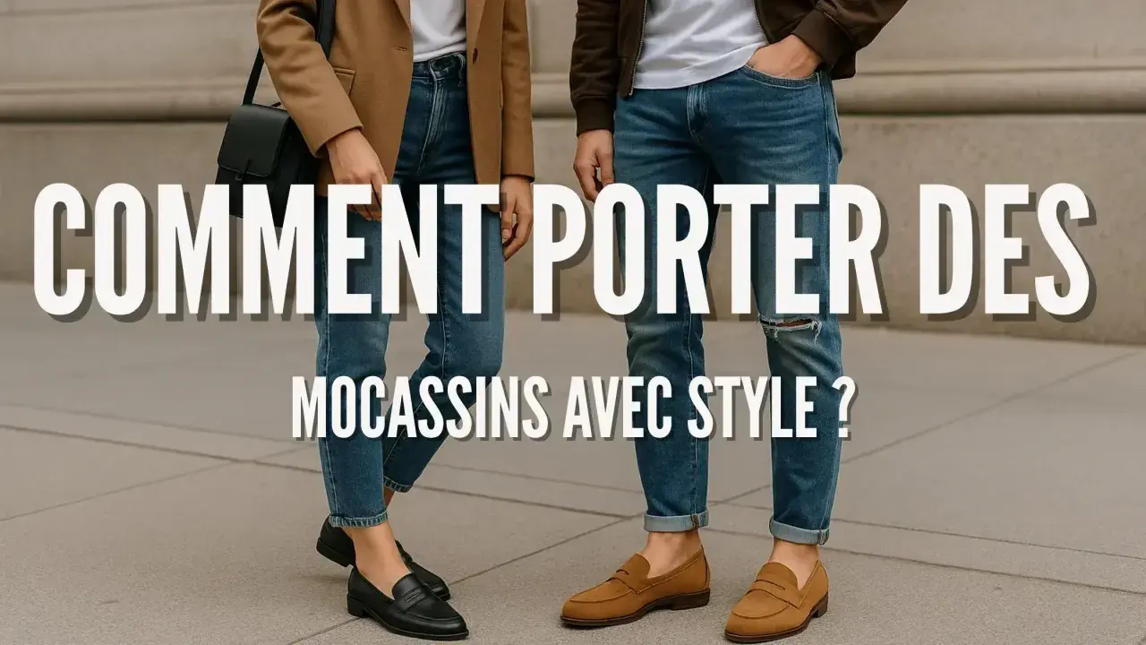 Comment porter des mocassins avec un jean ? Un guide de style pour hommes et femmes, montrant des looks décontractés et chics.