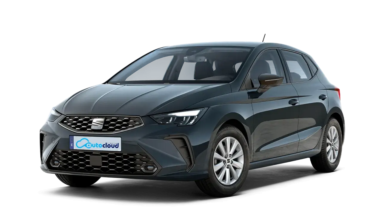 Seat Ibiza 1.0 TSI 95 CV: opiniones sobre este coche gris oscuro, ideal para la ciudad.