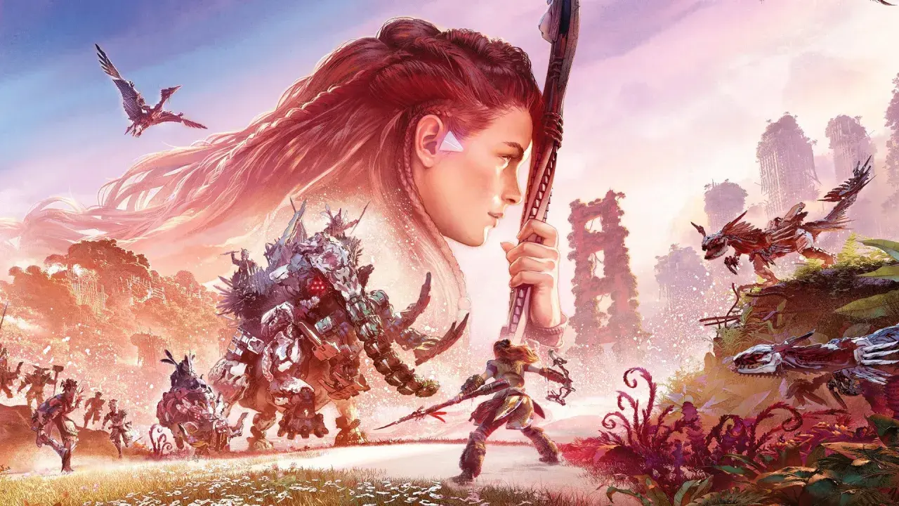 Aloy walczy z mechanicznymi bestiami w świecie Horizon Forbidden West. Poradnik pomoże Ci przetrwać.