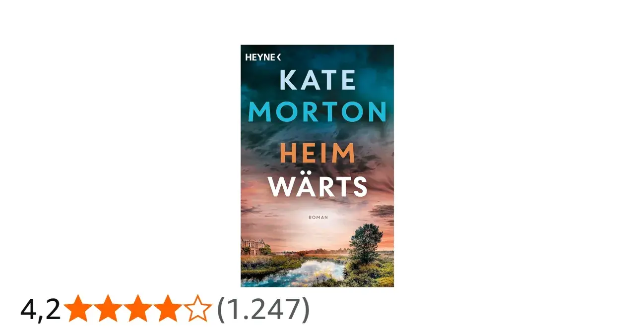 Kate Morton: "Heimwärts" Roman. Ein geheimnisvolles Anwesen am See, ein dramatischer Himmel – die perfekte Kulisse für eine fesselnde Geschichte.