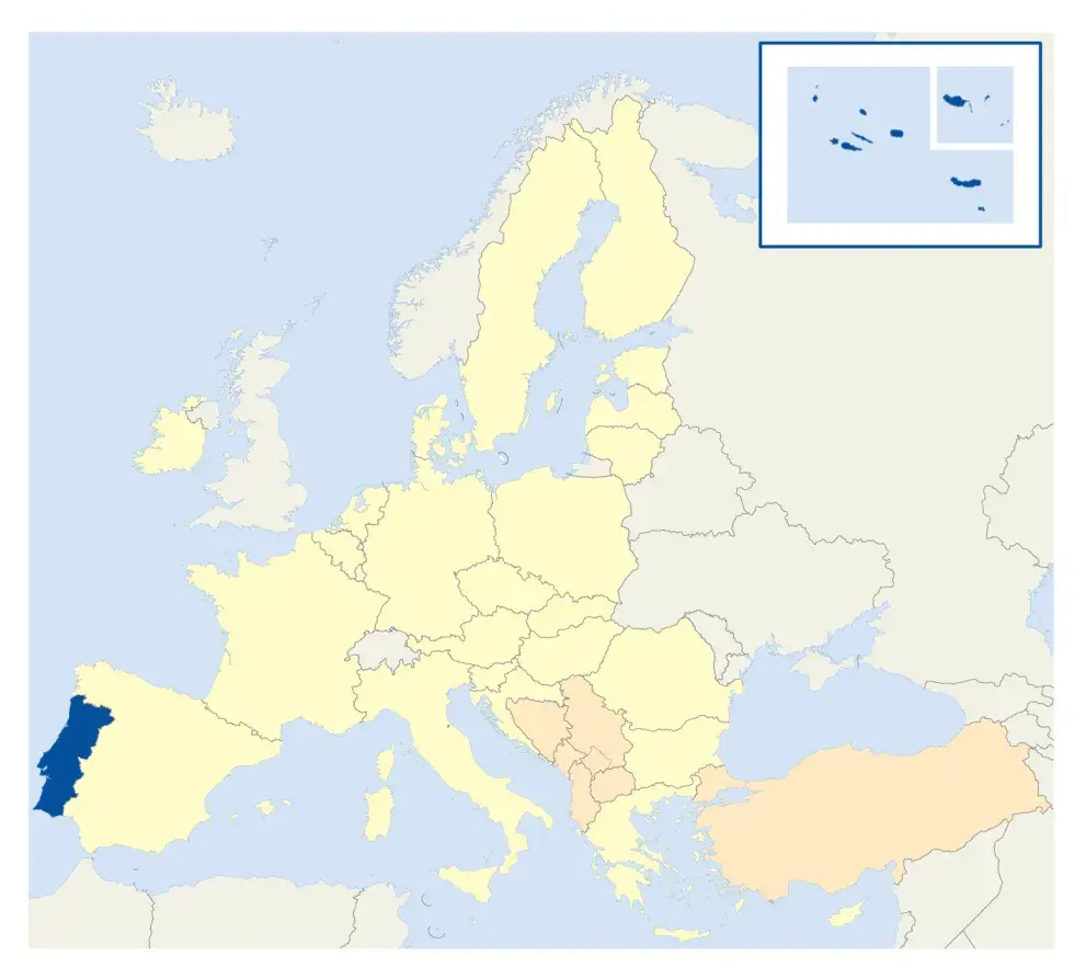 Gdzie leży Portugalia? Odkryj jej lokalizację w Europie i sąsiedztwo