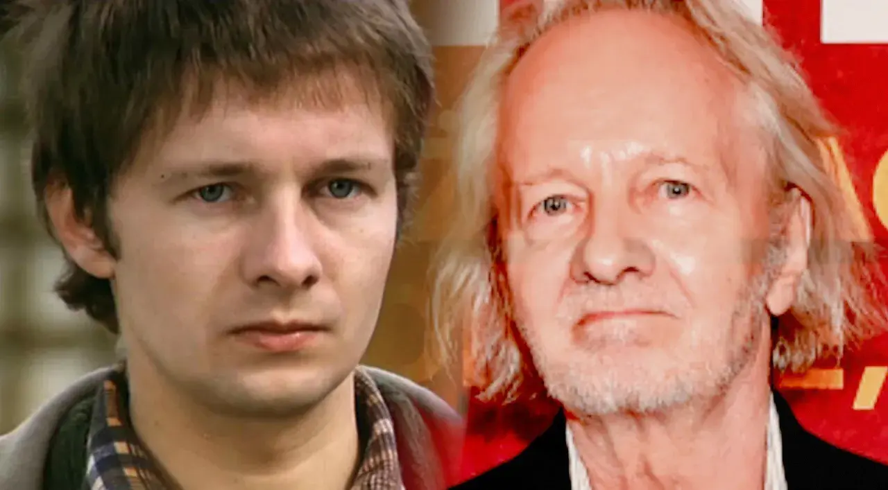 Młody i starszy mężczyzna, obsada serialu "Daleko od szosy".
