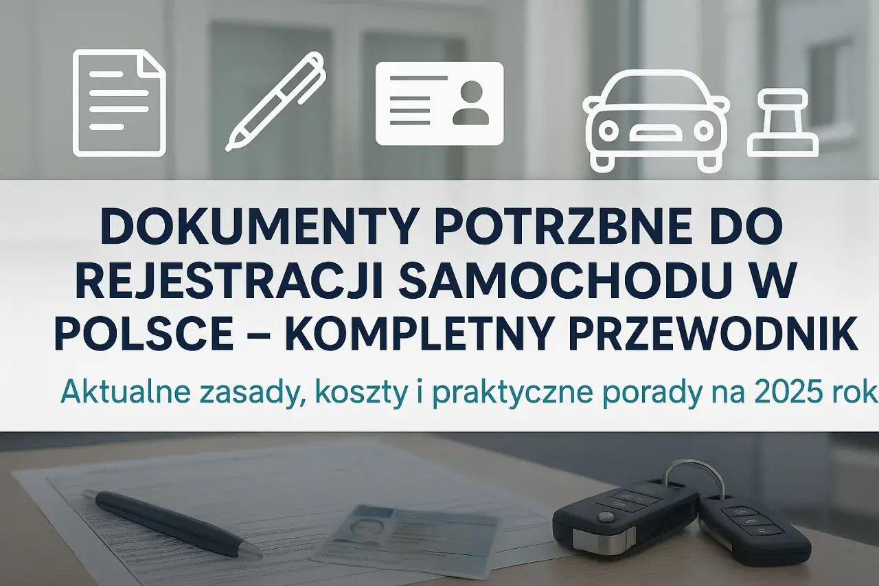 Jakie dokumenty do rejestracji samochodu: kompletna lista formalności 2025