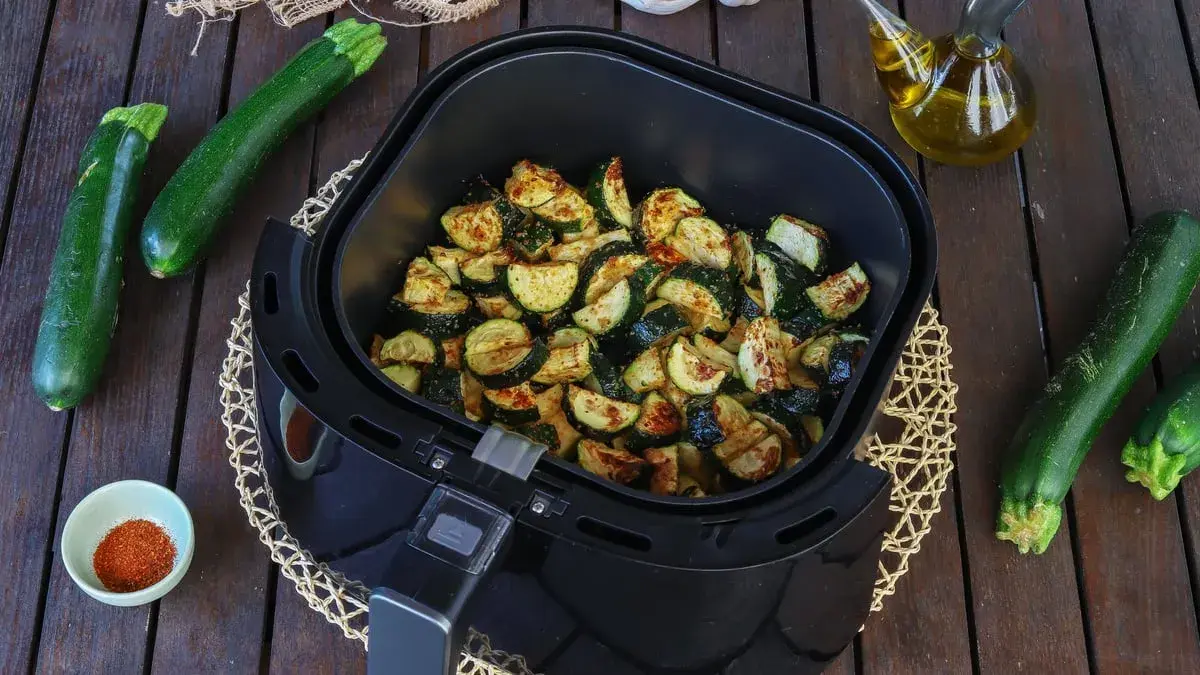 Courgettes grillées Air Fryer : le secret croustillant en 15 min !