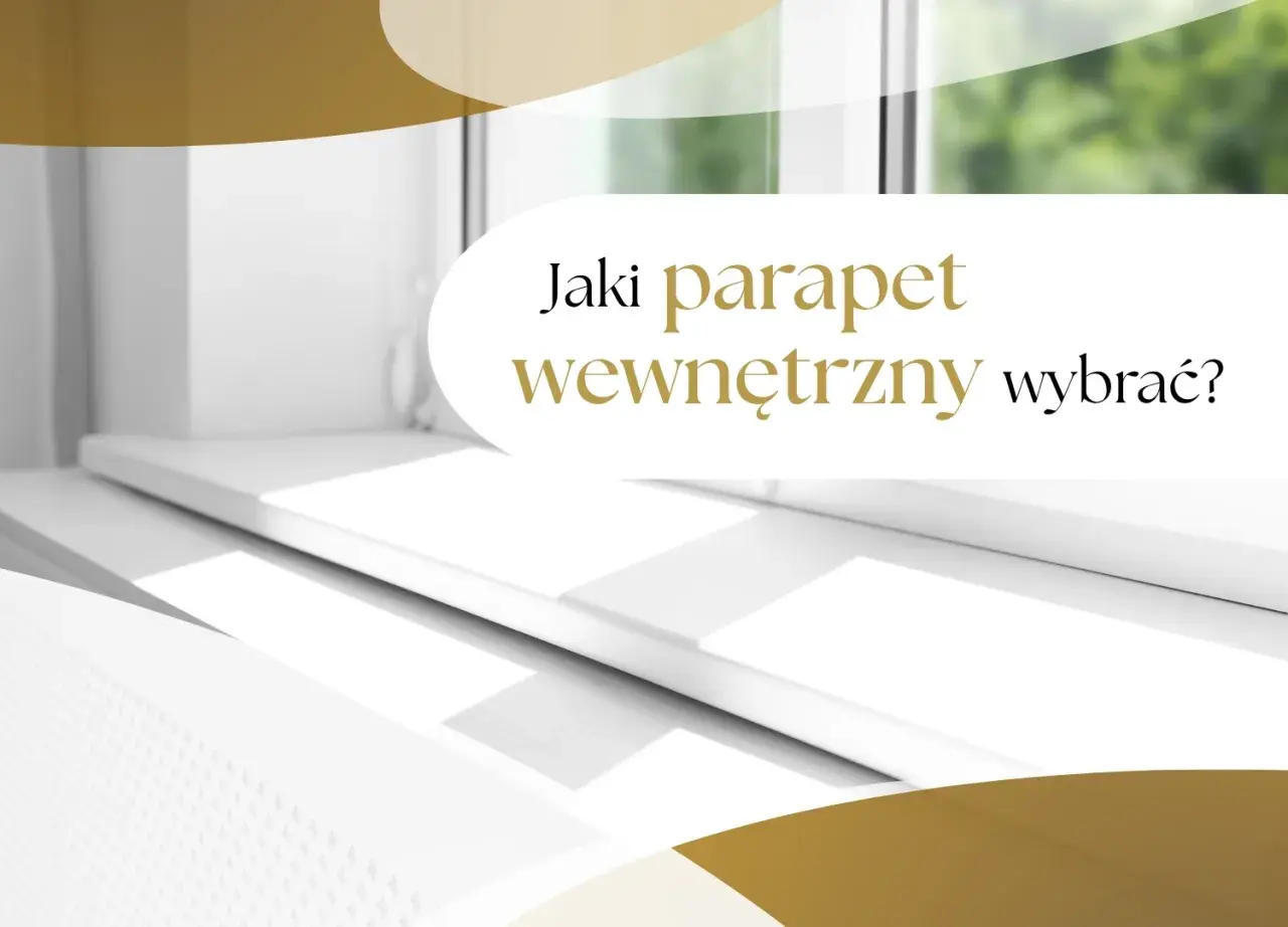 Biały parapet wewnętrzny, idealny do nowoczesnych wnętrz. Rozważ neolith spieki dla eleganckiego wykończenia.