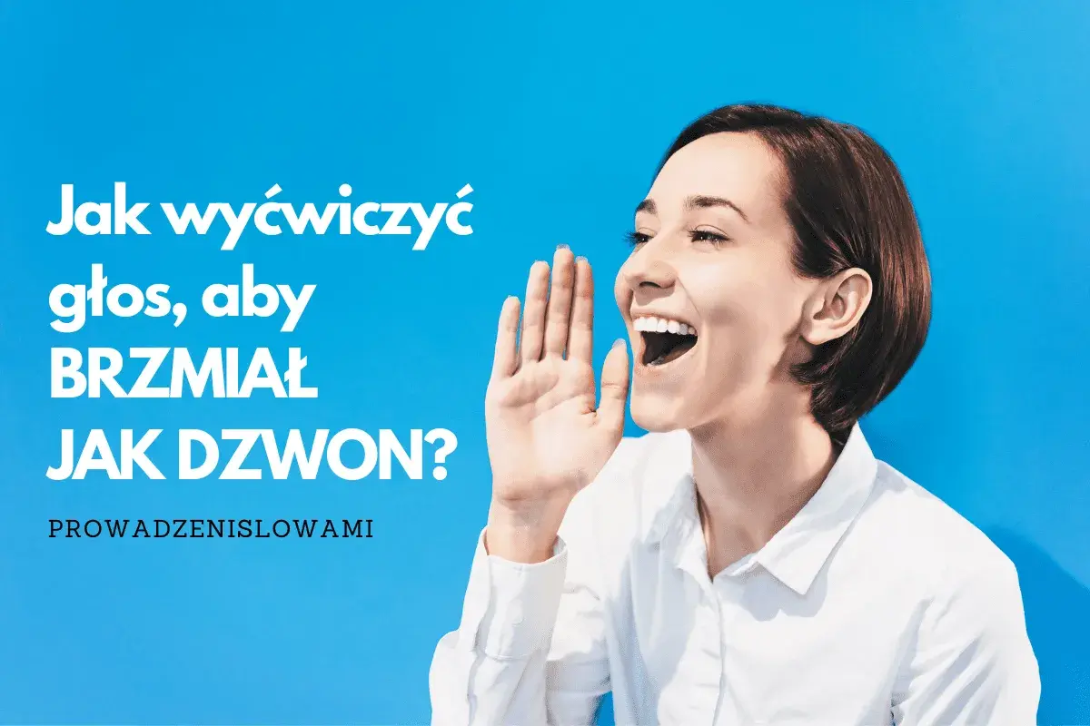 Kobieta woła, ćwicząc tory oddychania, by jej głos brzmiał jak dzwon.