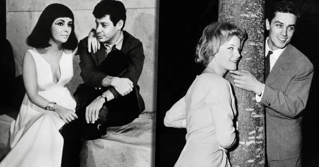 Elizabeth Taylor i Richard Burton, a także Romy Schneider i Alain Delon – gwiazdy, które miały największe kłótnie na planach filmowych, o których się nie mówi.