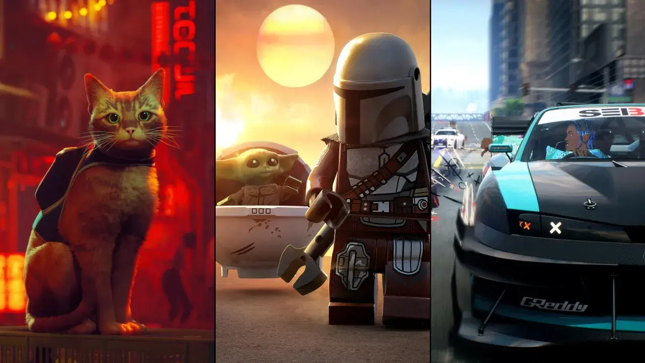 Kociak z plecakiem, Lego Mandalorian z Grogu i ścigacz – to wszystko świetne gry na PS5.