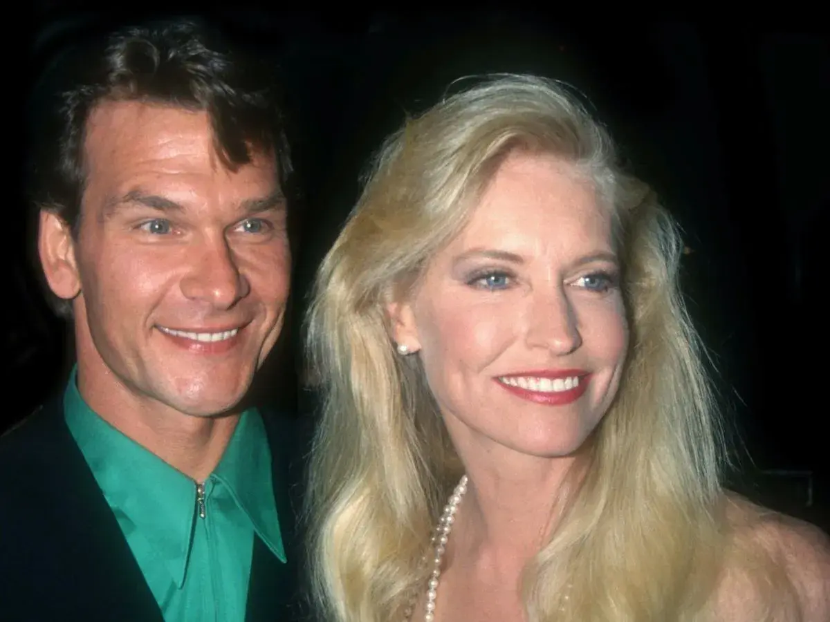 Patrick Swayze z żoną Lisą Niemi. Choć Patrick Swayze dzieci nie miał, jego miłość do rodziny była ogromna.